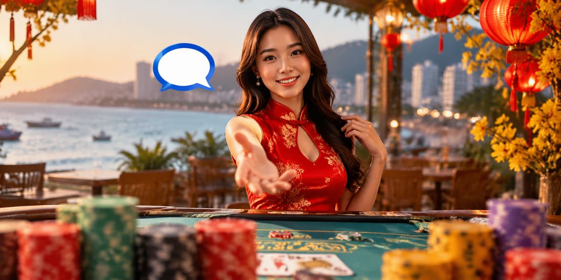 Không gian thư giãn tại Vũng Tàu với bàn Baccarat và cà phê – trải nghiệm an toàn trên xs30ngay