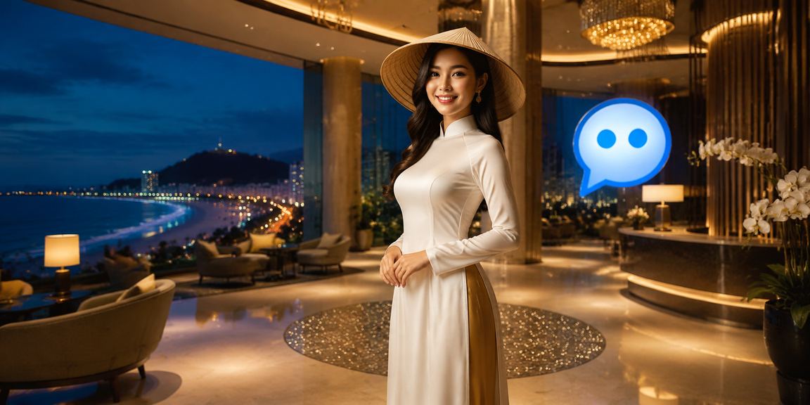 Cảnh Vũng Tàu với nón lá truyền thống, biểu tượng cho trải nghiệm VIP và ưu đãi đặc biệt trên xs30ngay